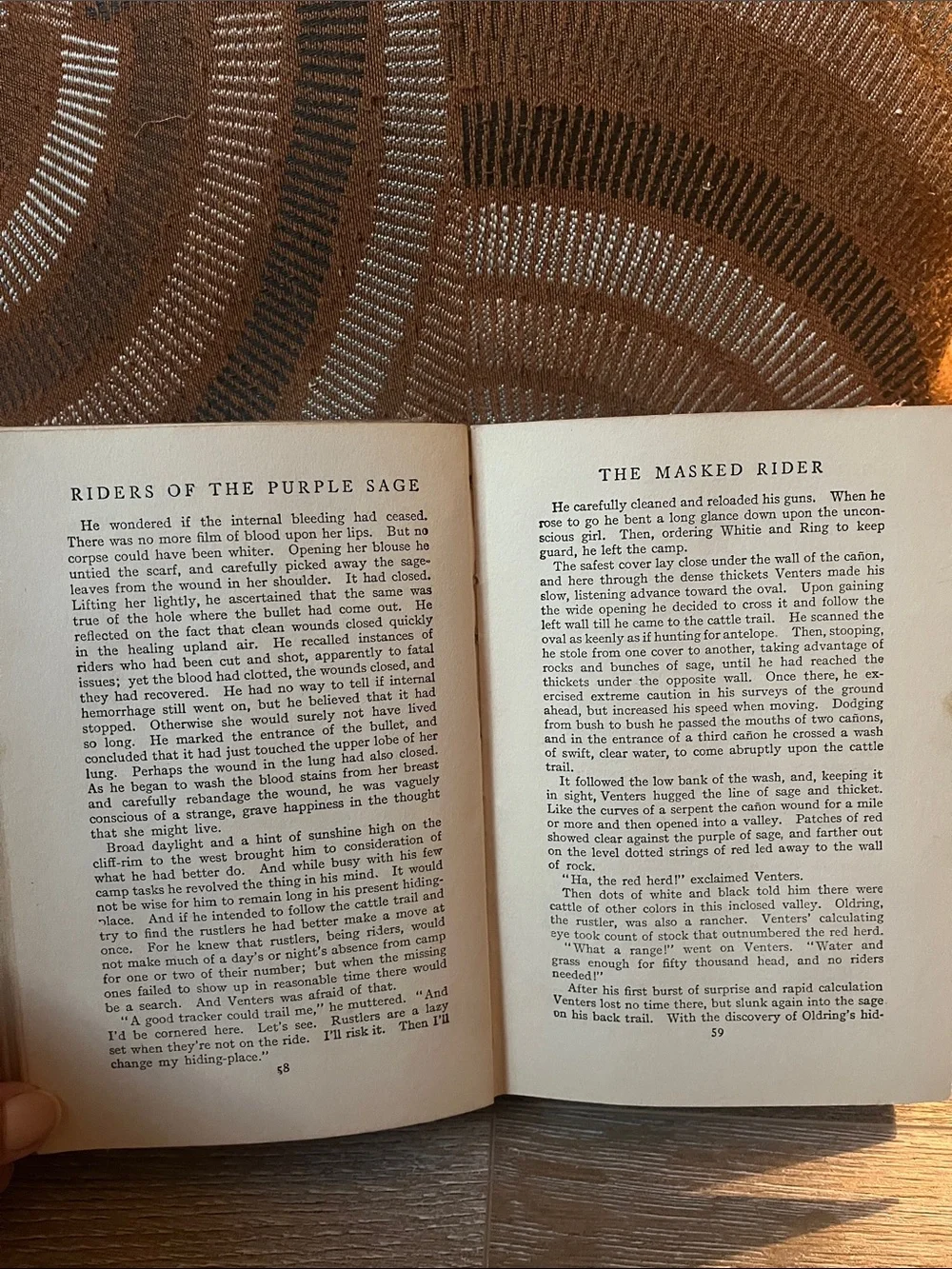 Riders of the Purple Sage Zane Grey 1912[First Edison] [Hardcover]